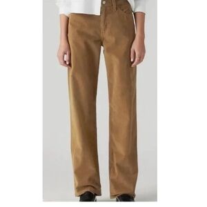 Levi's Women's 94 Baggy Corduroy Jeans in Tan Size 25